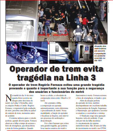Carta Aberta à População – 18/05/2012
