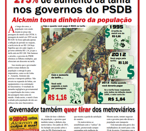 Informe Publicitário – Metrô News – 27/2/2012