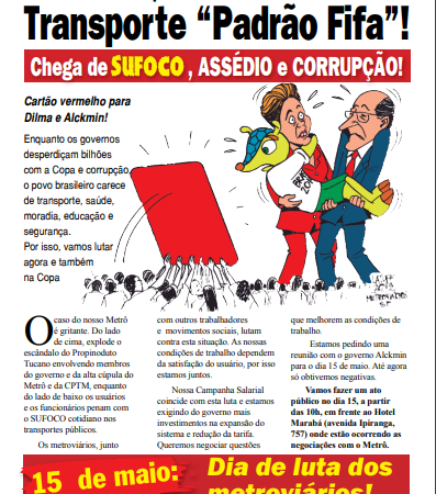 Carta Aberta à População – 14/05/2014