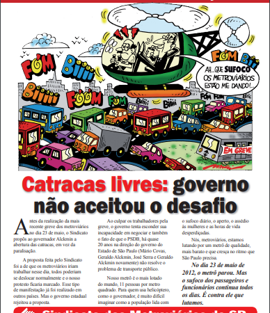 Carta Aberta à População – 31/05/2012