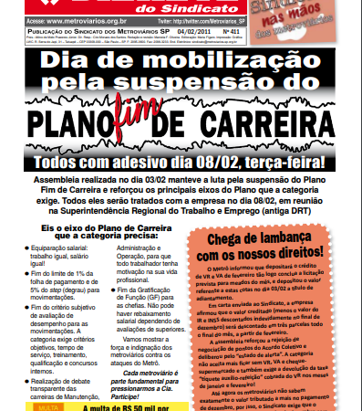 Bilhete nº 411 – 04/02/2011