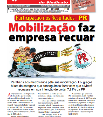 Bilhete nº 439 – 29/02/2012