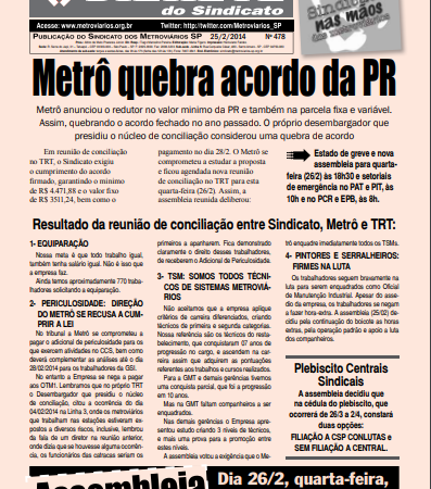 Bilhete nº 478 – 25/02/2014