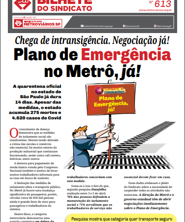 Bilhete nº 613 – 06/04/2020