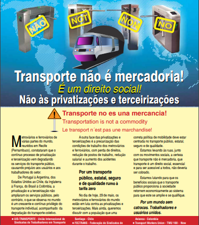 Carta Aberta à População – 29/05/2014