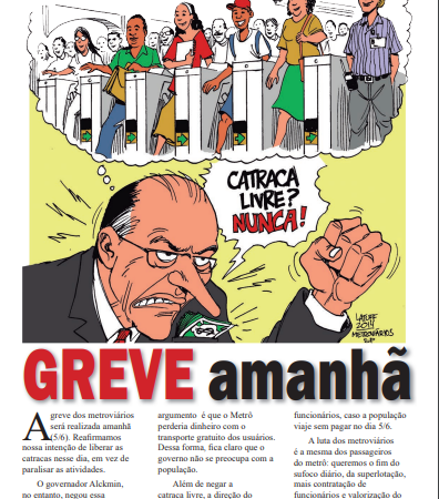 Carta Aberta à População – 04/06/2014