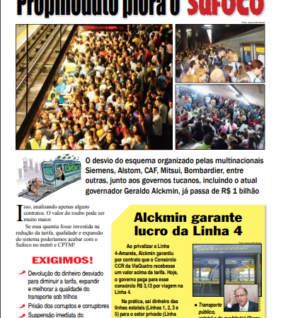 Carta Aberta à População – 01/10/2013
