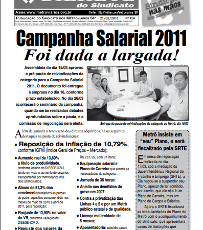 Bilhete nº 414 – 21/03/2011