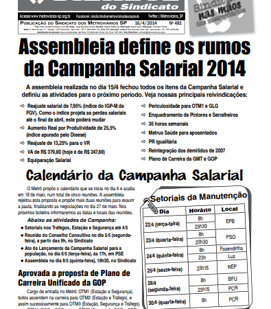Bilhete nº 481 – 16/04/2014