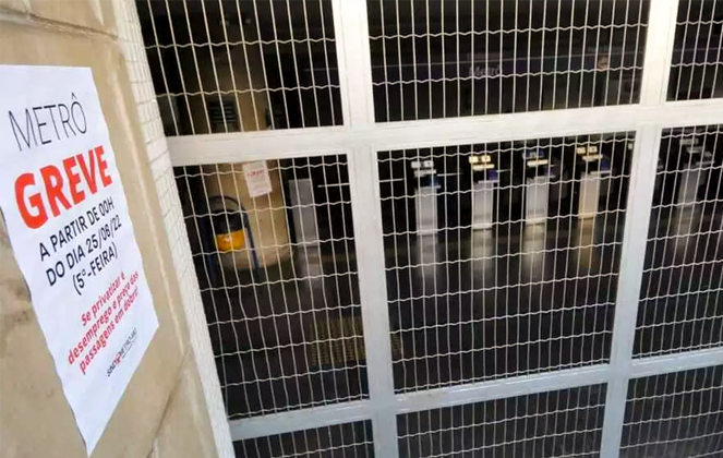 Todo apoio à greve dos metroviários de BH!