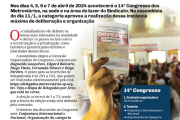 Bilhete Especial 14º Congresso – fev./2024