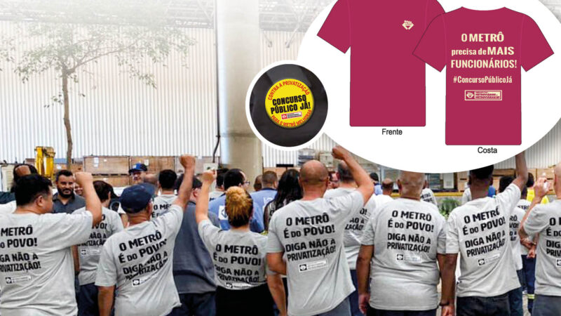 Semana de mobilização da grande Campanha por CONTRATAÇÃO JÁ!