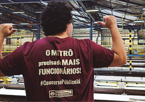 CONCURSO PÚBLICO, JÁ! A terceirização é uma falsa solução e precariza e privatiza o serviço