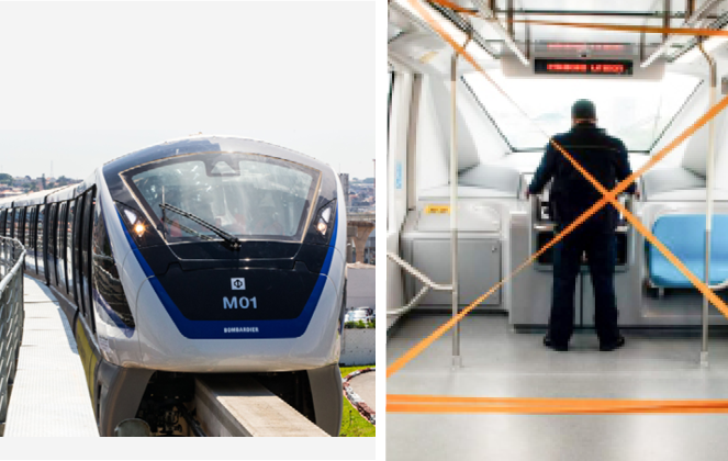 Caos no Monotrilho é culpa da empresa: pelo retorno imediato  dos OTs dentro do trem!