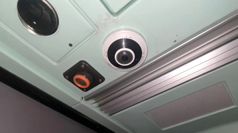 Câmera nas cabines dos trens é monitoramento individual!