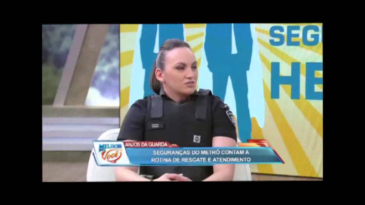 Seguranças Heróis: Melhor pra você, programa da RedeTV, faz entrevistas com seguranças do metrô