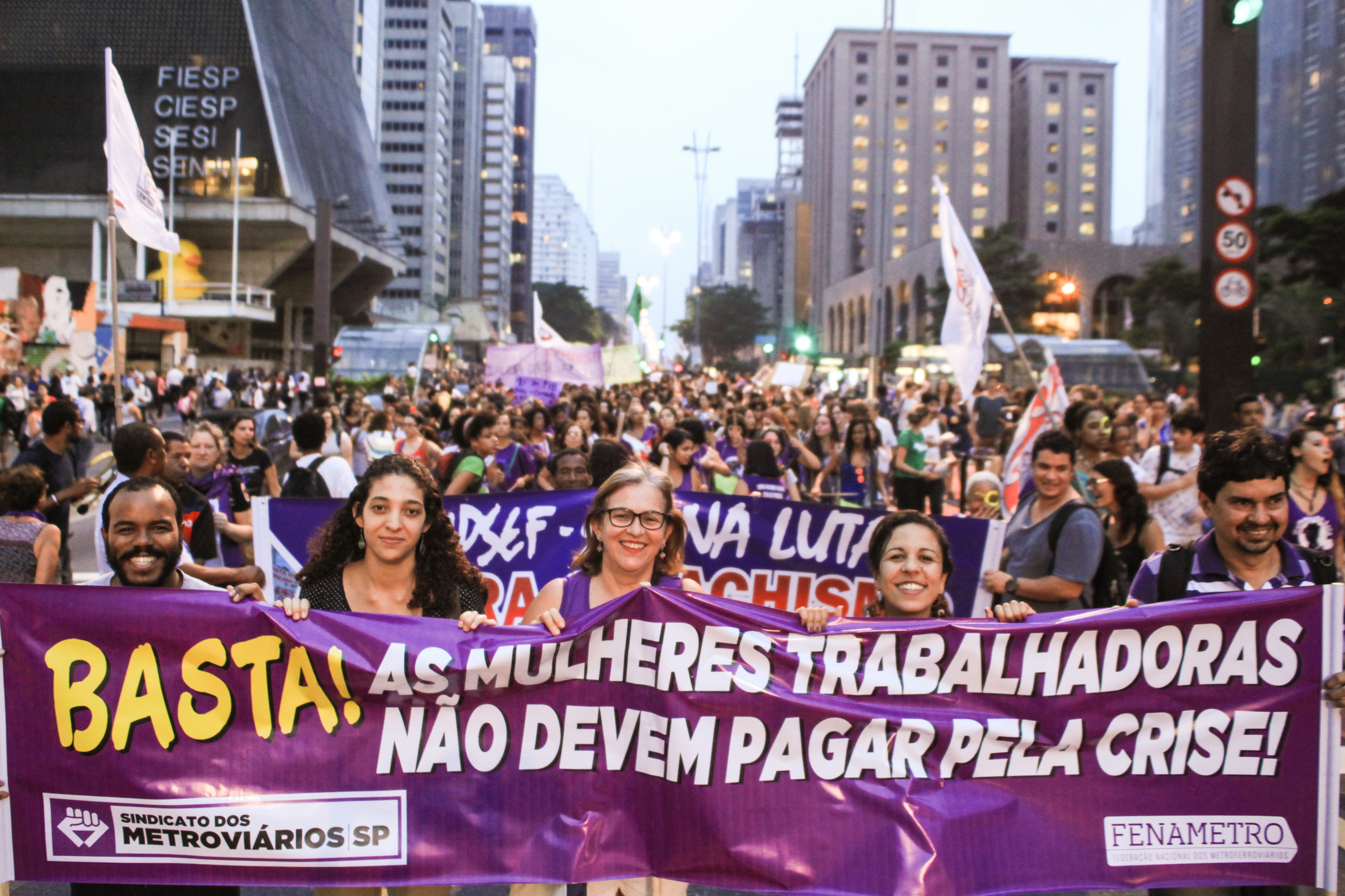 8 de março na Paulista