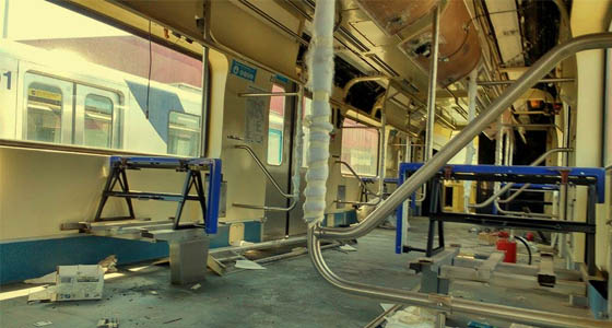Imprensa noticia falta de peças, trens parados e sucateamento do metrô