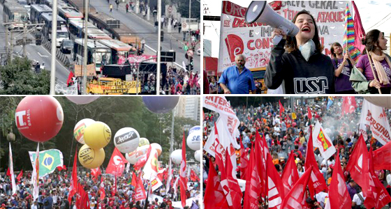 Protestos em todo o País fortalecem resistência às Reformas