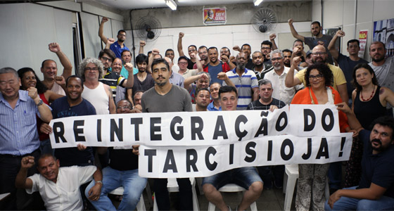Sindicato aprova Plano de Lutas Pelo cancelamento da demissão do Tarcísio
