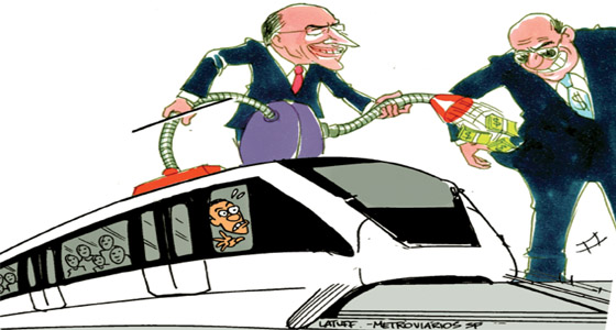 Alckmin quer doar Linha 15 pronta para empresários