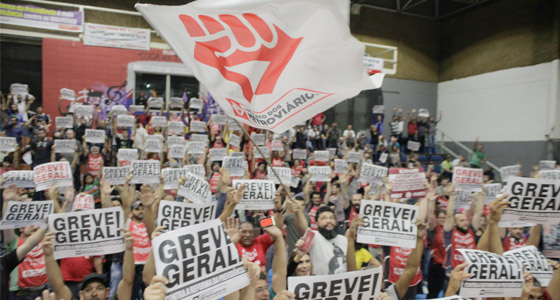 Participação dos metroviários fortalece um grande dia de luta em SP contra a Reforma da Previdência