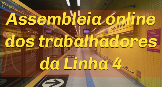 Metroviário da ViaQuatro, vote a proposta de Acordo Coletivo