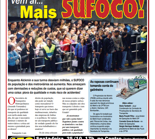 Informe Publicitário – Metrô News – 25/10/2013