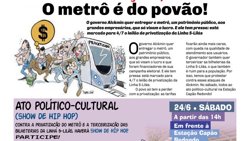 Informe Publicitário – Metrô News 23/06/2017