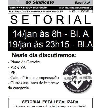 Bilhete nº 407 – 13/01/2011