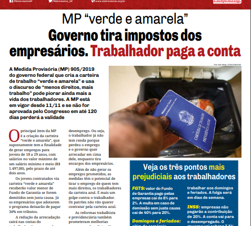 Informe Publicitário – Jornal Estação – 29/11/2019