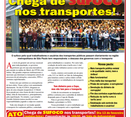 Informe Publicitário – Metrô News 13/2/2014