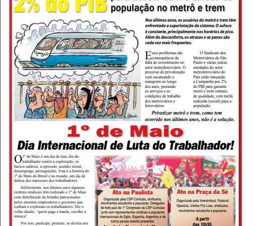 Informe Publicitário – Metrô News – 27/4/2012