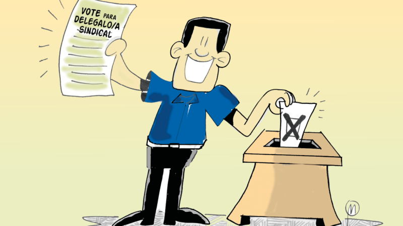 Participe da ELEIÇÃO de Delegados Sindicais