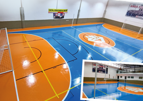 INAUGURAÇÃO: Categoria tem sua QUADRA de volta! Participe do 1º Festival de Futsal – ECLAT