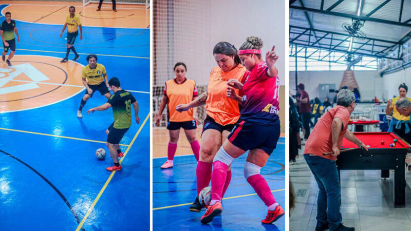 Foi um sucesso a inauguração da nova quadra no 1º Festival de Futsal!