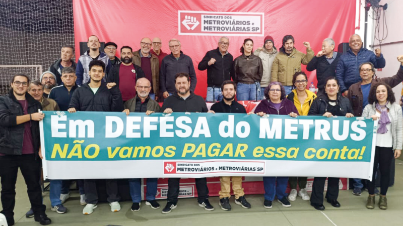 1ª Reunião de Trabalho sobre o Metrus
