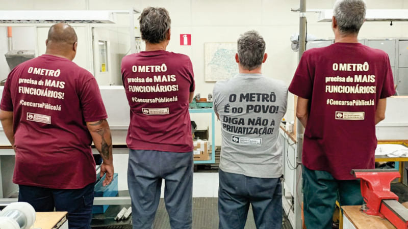 Negociação continua SEM AVANÇO com o Metrô!