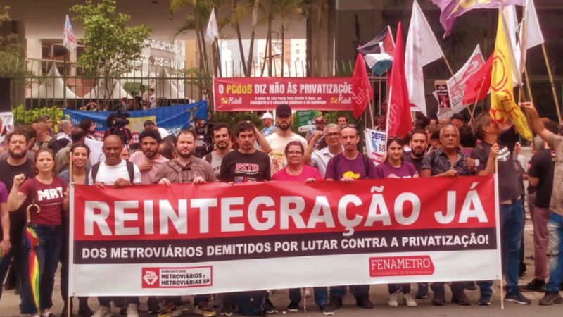 Conquista da categoria! Demissões de ativistas da categoria são revertidas e reconhecidas como práticas antissindicais